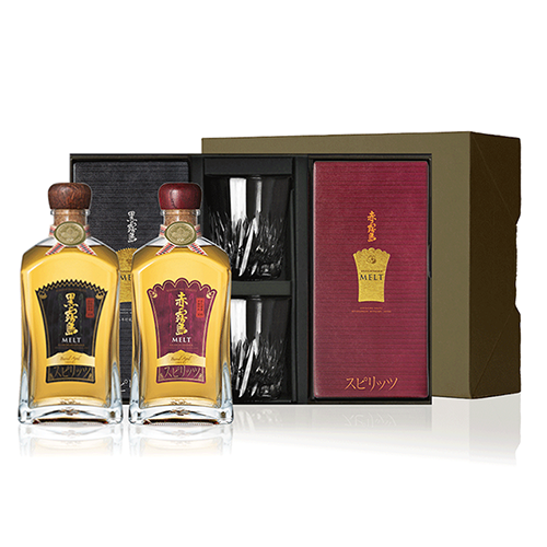 【キャンペーン対象】黒霧島MELT+赤霧島MELTペアグラスセット