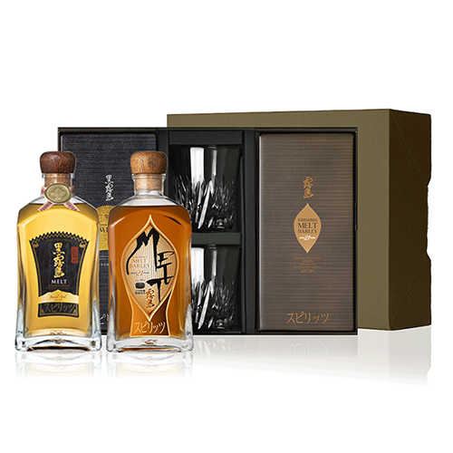 【キャンペーン対象】黒霧島MELT+霧島MELT〈麦〉ペアグラスセット