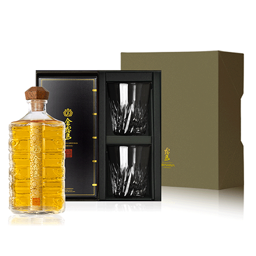 〈玉〉金霧島ペアグラスセット